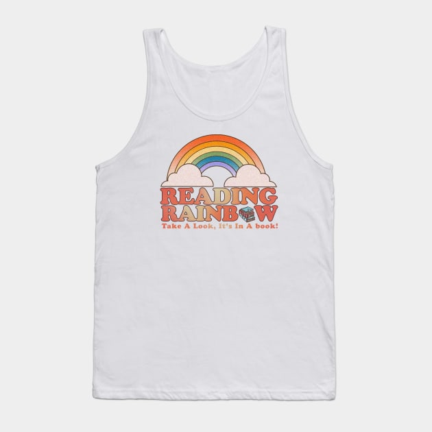 Reading Rainbow  - take a look, it's in a book! Tank Top by SUMAMARU